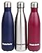 Simply Simily Insulated Water Bottle Built in BPA Free 18/8 Stainless Steel with Double Walled Vacuum Insulation - Perfect for Cycling or Any Outdoor Sports - Fits in Bicycle Water Bottle Cage - 17 Oz