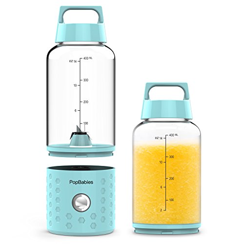 Blender for Shakes and Smoothies, Portable Blender Stronger and Faster, PopBabies Small Blender with Ice Tray (BPA free FDA certified) Home & Kitchen, Kitchen & Dining, Small Appliances, Blenders, Personal Size Blenders