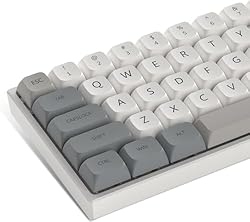 dagaladoo Retro Grey keycaps 139keys PBT Keycaps