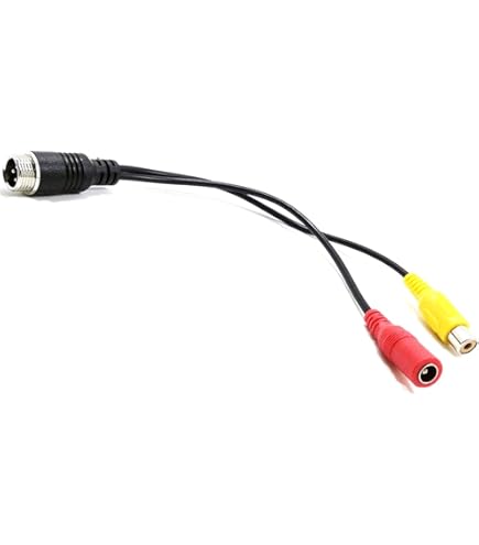 Câble De Caméra De Recul X AUTOHAUX RCA Adaptateur De Caméra