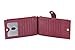 Travelambo Womens Walllet RFID Blocking Bifold Multi Card Case Wallet with Zipper Pocket Synethic Leather (wine red)