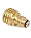 SHINESTAR Propane Tank Adapter Converts POL LP Tank Service Valve to QCC1/Type1- Old to New primary