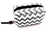 Got Oils?® Essential Oil Carrying Case - Premium Quality: Holds 6 Essential Oil Bottles - Size 5ml, 10ml, 15ml. (Chevron (Gray))