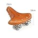 UNISTRENGH Retro Cushion Genuine Leather MTB Road Bikes Saddle Trunk Leather Seat Vintage Rivet Bicycle Saddlesthumb 3