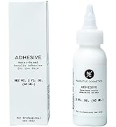 Narrative Cosmetics Water-Based Acrylic Adhesive for The Skin, Non-Toxic Professional Bonding Glu...