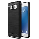 Galaxy J2 Prime Case, Landee Soft TPU Shock Absorption Design Silicone Case Cover for Samsung Galaxy J2 Prime / G532 (Black)