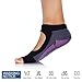 Ballet Yoga Socks, Dancing Yoga Pilates Socks with Grips Cotton Pilates Barre Gym Fitness Sports Women Non-slip Dance Socks for Fintness Yoga Socks (Black)