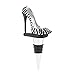 Accent Plus 10017211 Zebra High Heel Wine Stopper, Multicolor