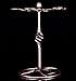 Noarks Classic Elegant Bronze Metal Tabletop 6 Wine Glass Holder - Disassemble Wine Glass Rackonly holder, not with wine glass (Bronze)