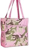 World Traveler Camo Print Collection Travel Tote Bag 12-inch