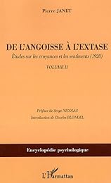 De l'angoisse à l'extase