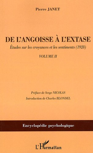 De l'angoisse à l'extase