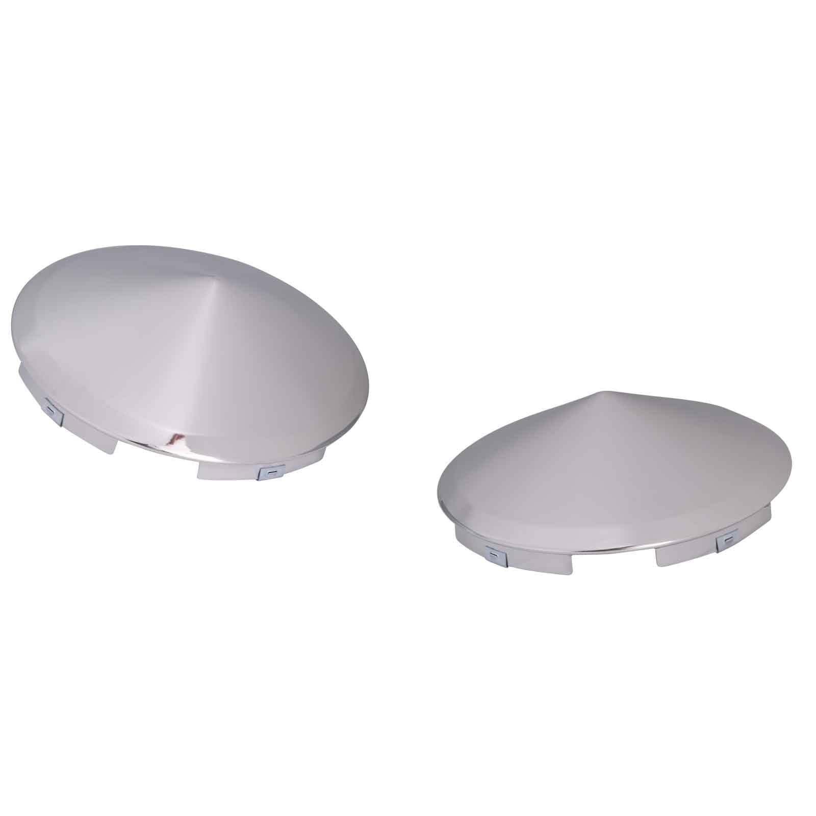 Semi Truck Hub Cap Cover - 5 Even Notched - for