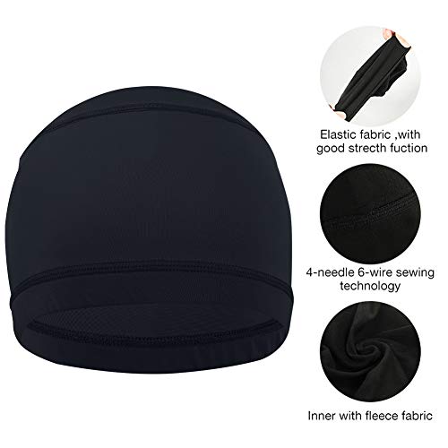 4 Pack Cycling Skull Caps Helmet Liner Cooling Caps Sweat Wicking