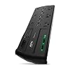 APC Surge Protector with USB Ports, P11U2, 2880 Joule, 8′ Cord, Flat Plug,11 Outlet Power Strip Black