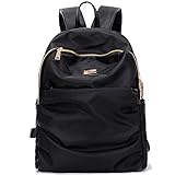 Luckysmile Womens Casual Nylon Backpack Girls School Bag Travel Work Bag Daypack