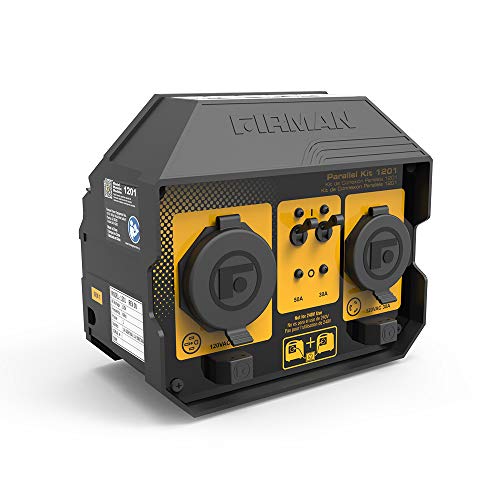 Firman 1201 50 Amp Parallel Kit for Inverter Generators, Black