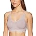 Yummie Women's Cotton Seamless Wire Free Bra, Orchid Ice, Large/X-Large