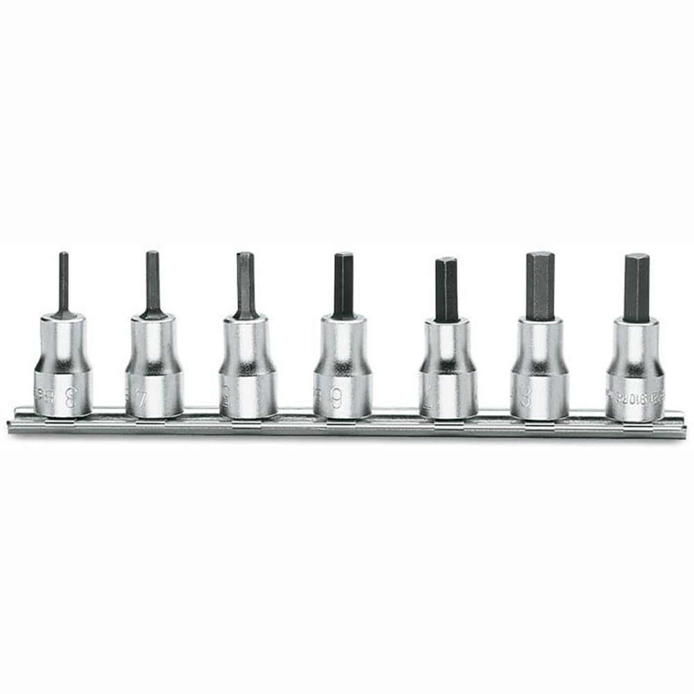 Beta 9100503 Model 910 PE/SB7 Hexagon Bit Socket Driver for item 910pe On Support, 3/8 Drive, 7 Pieces