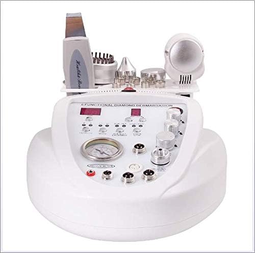 Skin Care Deep Cleaning Facial Table Top Facial Machine Skin Care Equipment Diamond Microdermabrasion with Sonophoresis Professional Exfoliating Beauty Machine & Cold and Hot Hammer Safe Effective