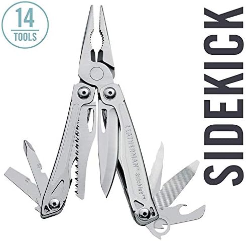 Sidekick Multitool, Stainless Steel with Nylon Sheath (Premium pack)