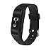Ansbo Smart Wristband Smart Bracelet Bluetooth Band With Fitness Tracker With Heart Rate Pedometer Calorie Step Distance Sleep Monitor Call Message Remind For Android and IOS Smartphone