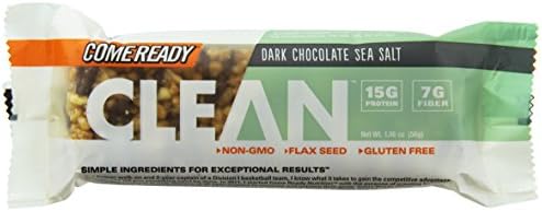 Come Ready Sea Salt Tray, Dark Chocolate, 12 Count