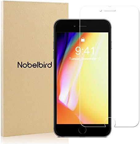 iPhone 8, 7, 6S, 6 Screen Protector Tempered Glass, Nobelbird Screen Protector Film Shield 3D Touch Compatible protector Cover Saver for Apple 8, 7, iPhone 6S, iPhone 6 (4.7 inch)