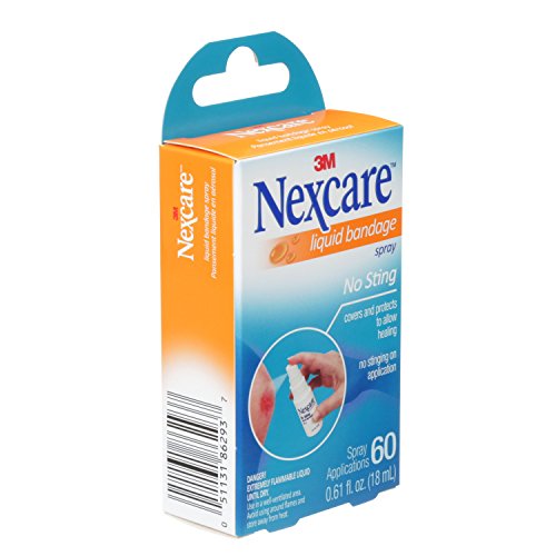 Nexcare NoSting Liquid Bandage .61 Fluid Ounces, Clear (11803