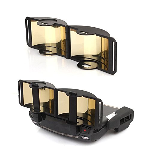 DJI Mavic Pro Mavic Air Spark Accessories for DJI Mavic Pro / Mavic Air / Spark Controller Signal Booster Foldable Signal Extender Transmitter Antenna Range Extender DJI Spark Drone (Gold)