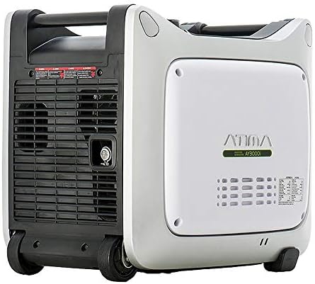 Atima AY3000i 3000 Watts Small & Quiet Portable Inverter Generator, Gas Powered Yamaha Engine for RV Camping or Home Use CARB Compliant