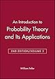An Introduction to Probability Theory and Its Applications, Vol. 2, 2nd Edition