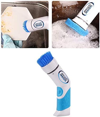 Power Scrubber Brush Spin Scrubber, Electric Power Scrubber Cordless Handheld Cleaning Brush Kitchen Bathroom Cleaning Brush with All Purpose