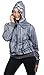 elope Dr. Who Weeping Angel Full Zip-Up Hoodie Mens XL Gray