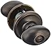 Copper Creek EK2030TB Egg Door Knob, Privacy Function, 1 Pack, in Tuscan Bronze