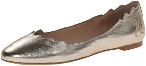 Sam Edelman Women's Augusta Light Gold Flat 9 M