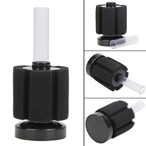DishyKooker Hot Filter Cotton Sponge Aquarium Fish Biochemical Filter Filtration Foam PTSP Black M