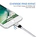 iPhone Charger, Everdigi 4Pack 10FT 8pin Premium Nylon Braided Lightning to USB Cable Charging Cord Compatible with iPhone 7,7 Plus,6,6s,6 plus,6s plus,5,5s,5c,iPad, iPod (White)