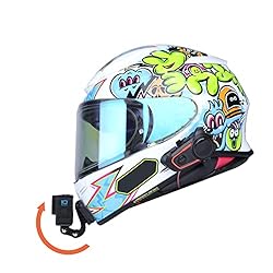 Lupholue Motorcycle Helmet Chin Mount with Curved