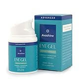 Avashine Natural Eye Gel for Dark Circles, Puffiness, Wrinkles and Eye Bags, Hydrating Eye Serum, Effective Anti-Aging Eye Gel for Under and Around Eyes
