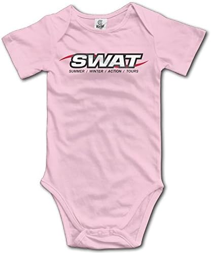 PaBa SWAT Short Sleeve Baby Girl Clothes One-Piece Bodysuit Creeper Unisex