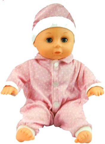 My First Baby Doll Sleepy Time Baby, 12 inch Soft-Bodied Doll
