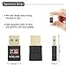 USB Wifi Adapter,Mini Dual Band Wireless Adapter, AC 600Mbps USB WiFi Dongle 2.4G/5G Network Card for PC/Desktop/Laptop,Supports Windows 10/8/7/Vista/XP,Mac OS X 10.4-10.12