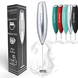 Elementi Milk Frother Handheld - Hand Frother for