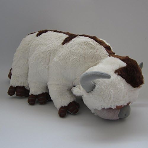 TFOSOVER Anime Avatar The Last Airbender Figure Appa Plush Doll Soft Stuffed Animal Cow Toy 50cm 20"
