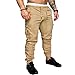 HaoDong Mens Fashion Joggers Sports Pants - Cotton Cargo Pants Sweatpants Trousers Mens Long Pants