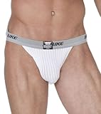 Bike Men's Performance Cotton Swim/Jog Supporter Strap - 2 Pack