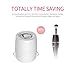 All in 1 Makeup Brush Cleaner, HOPEMATE Electric Makeup Brush Spinner Dryer Cleaning Machine, Cleanse Cosmetics, Dusts of Makeup Brushes
