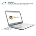 HP Chromebook 14-ak013dx 14in Notebook PC - Intel Celeron N2840 2.16GHz 2GB 16GB eMMC NO OPTICAL Chrome OS (Renewed)