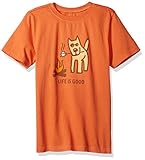 Life is good Boys Marshmallow Roast Tee
